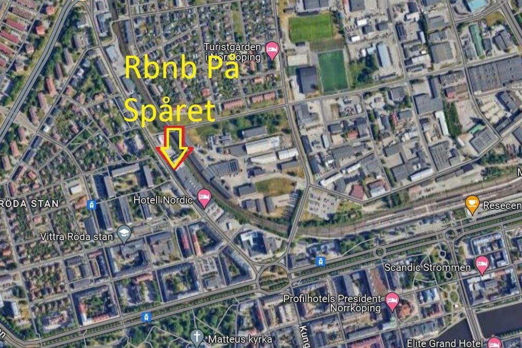 Nr6 Pa Sparet Norrkoping Exterior photo